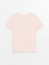 LC Waikiki V Neck Straight Short Sleeve Women T-Shirt